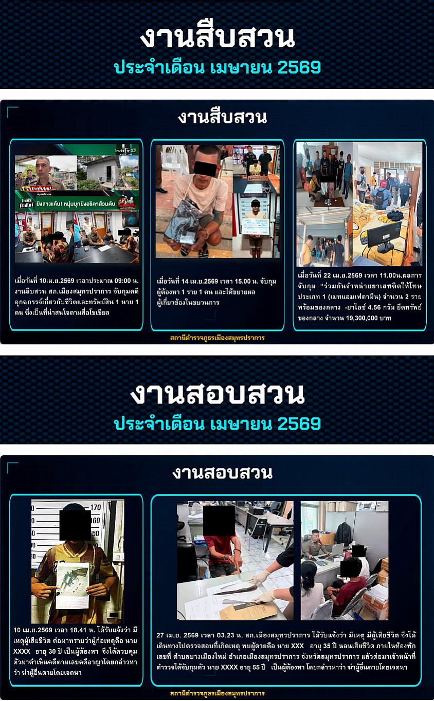 ข้อมูล ณ วันที่ 30 เม.ย.2569