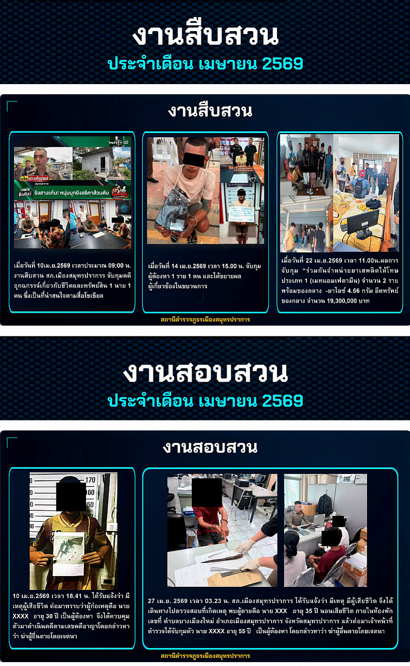 ข้อมูล ณ วันที่ 30 เม.ย.2569